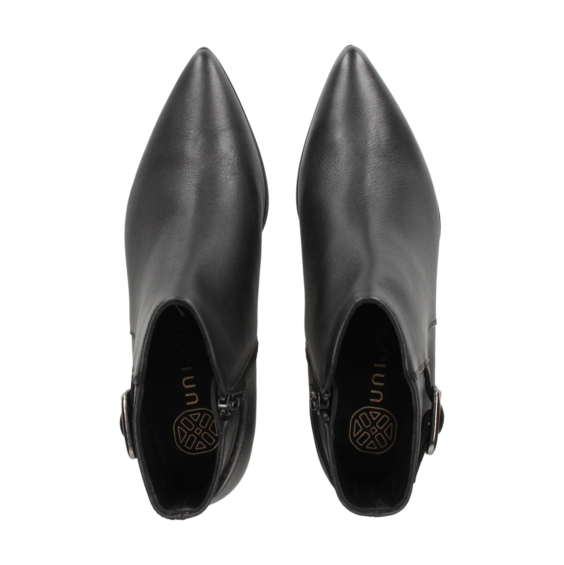 UNISA Botines con tacón de Mujer JOKELA_STT NEGRO