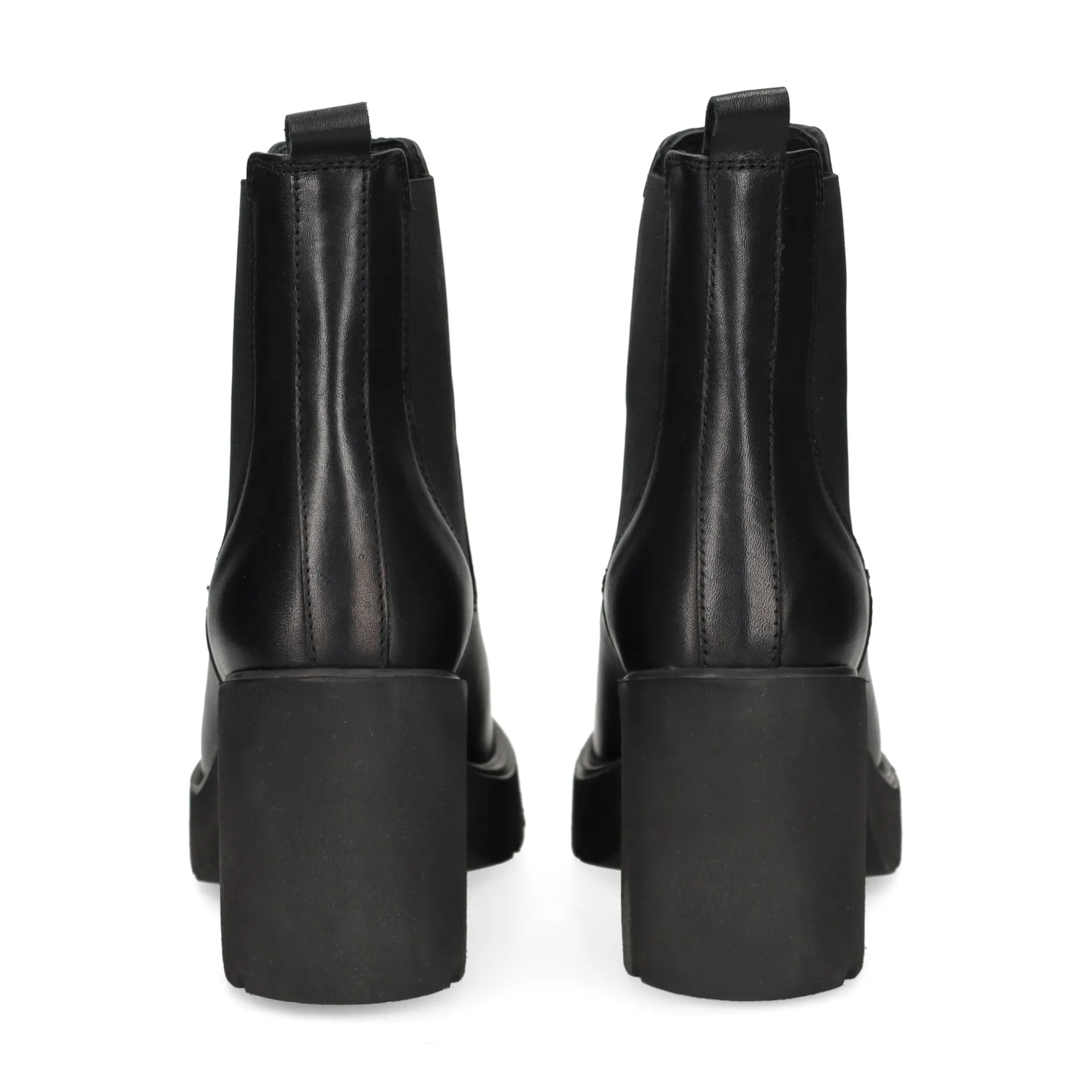 UNISA Botines con tacón de Mujer KLINO_STT NEGRO