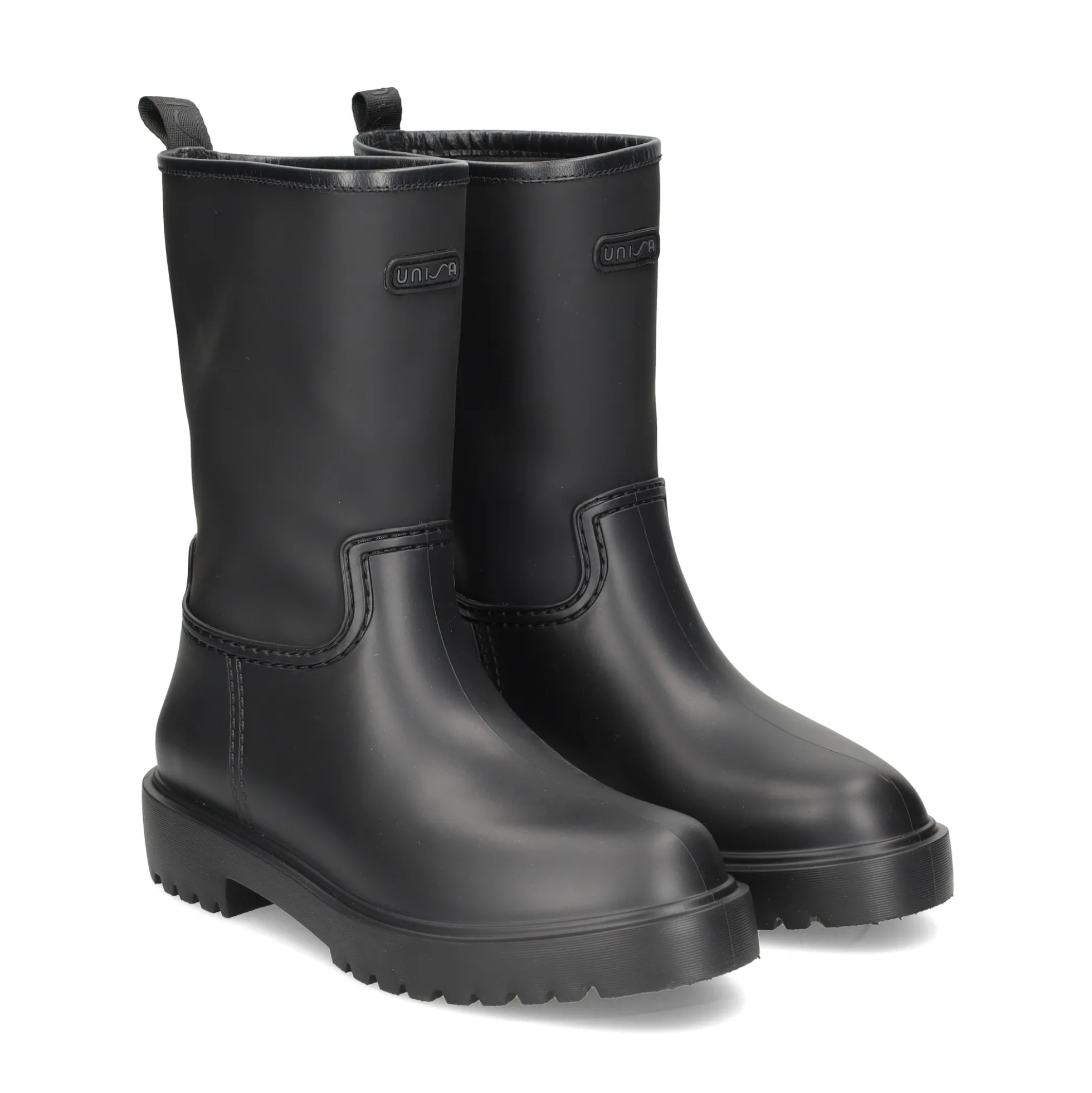UNISA Botines con tacón de Mujer GARNER_DIV NEGRO