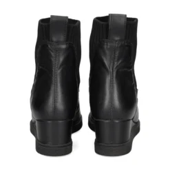 UNISA Botines con tacón de Mujer JUALO_F23_MAR NEGRO