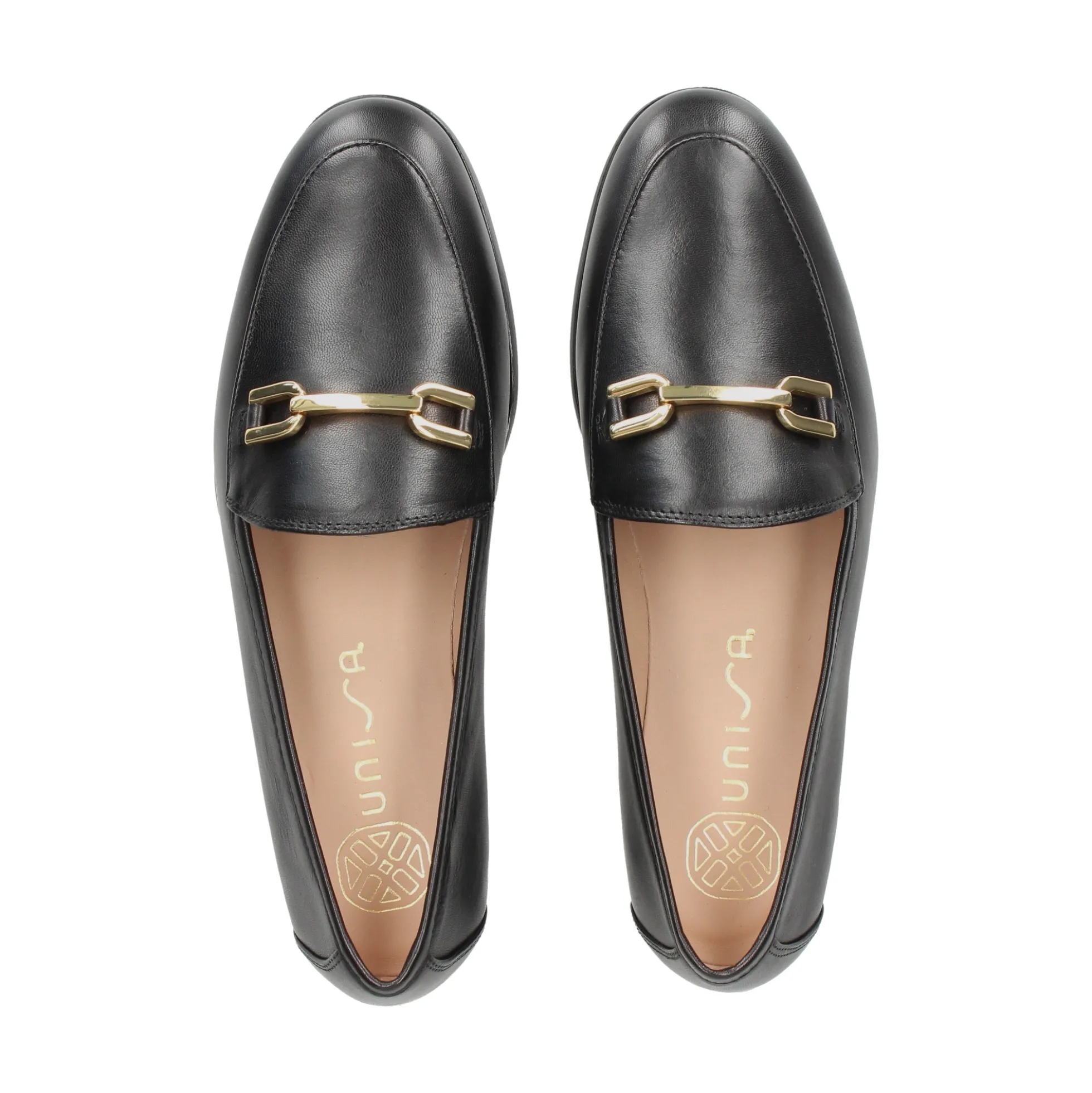 UNISA Mocasines de Mujer DAIMIEL_F24_NTO NEGRO