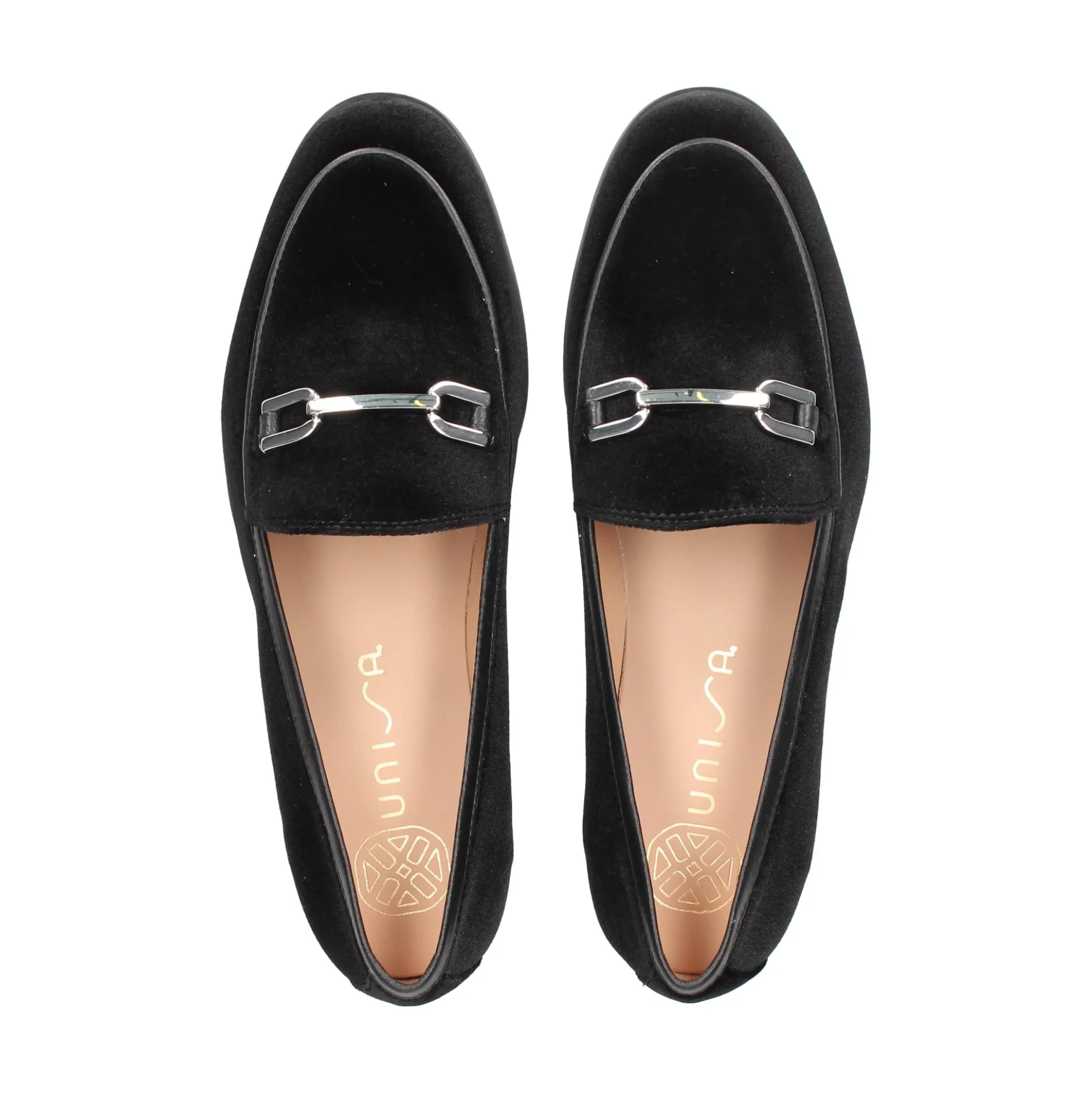 UNISA Mocasines de Mujer DALCY_F25_VL NEGRO