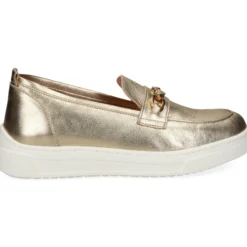 UNISA Mocasines de Mujer FINDAY_MEC PLATINO
