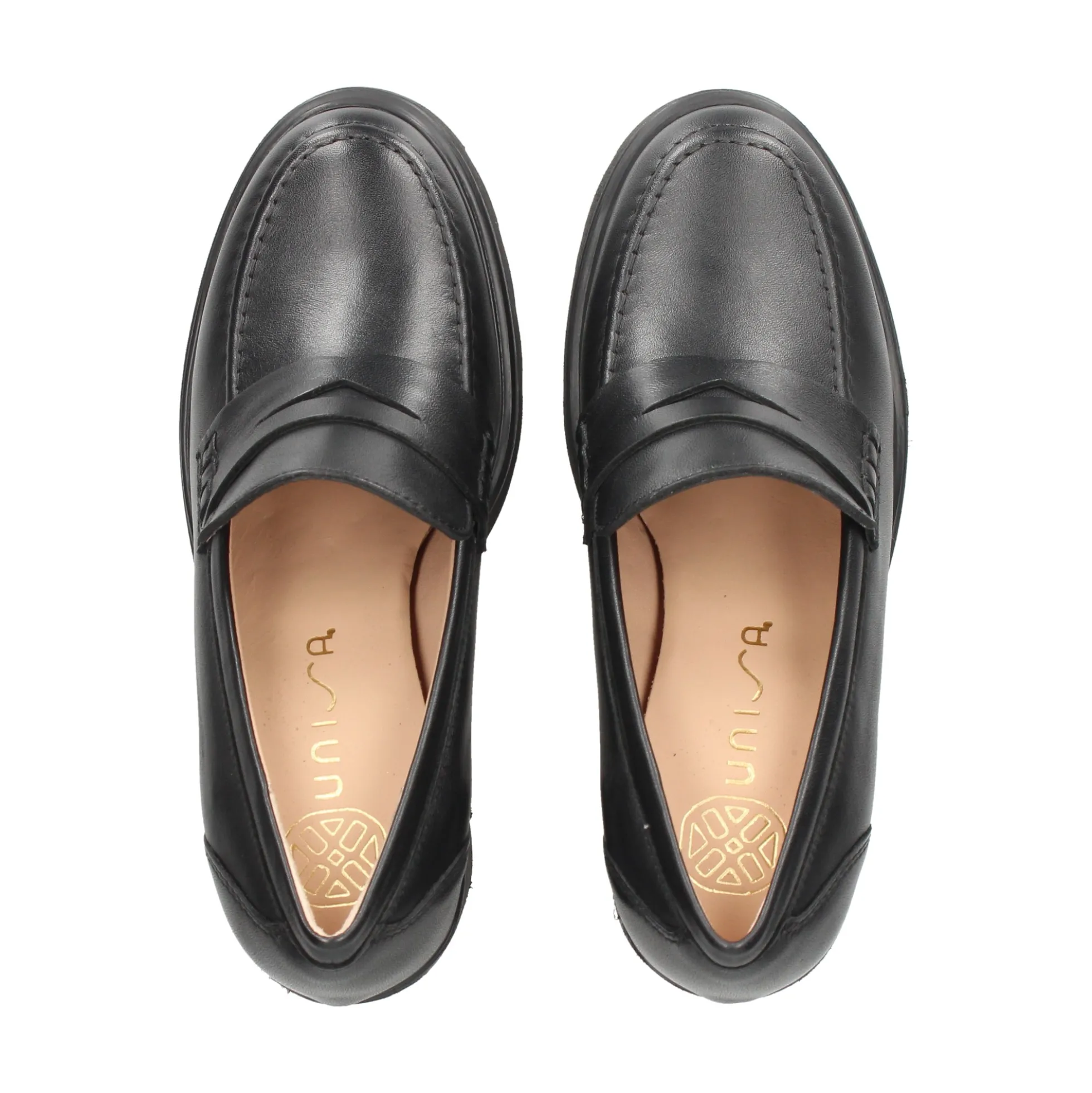 UNISA Mocasines de Mujer KEXE_STT NEGRO