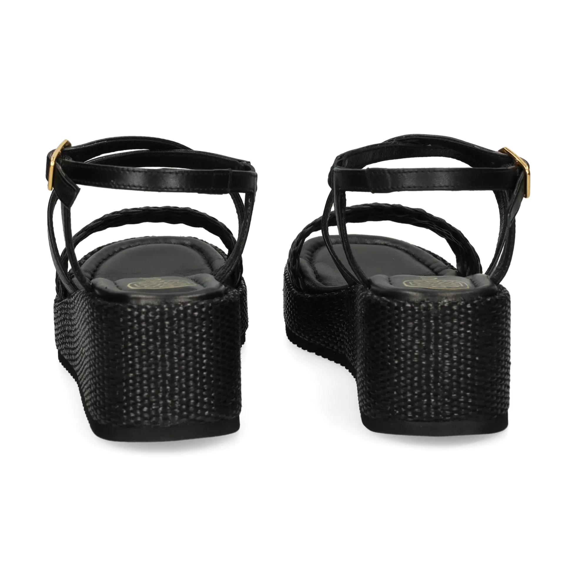 UNISA Sandalias con plataforma de Mujer KALION_GRA NEGRO