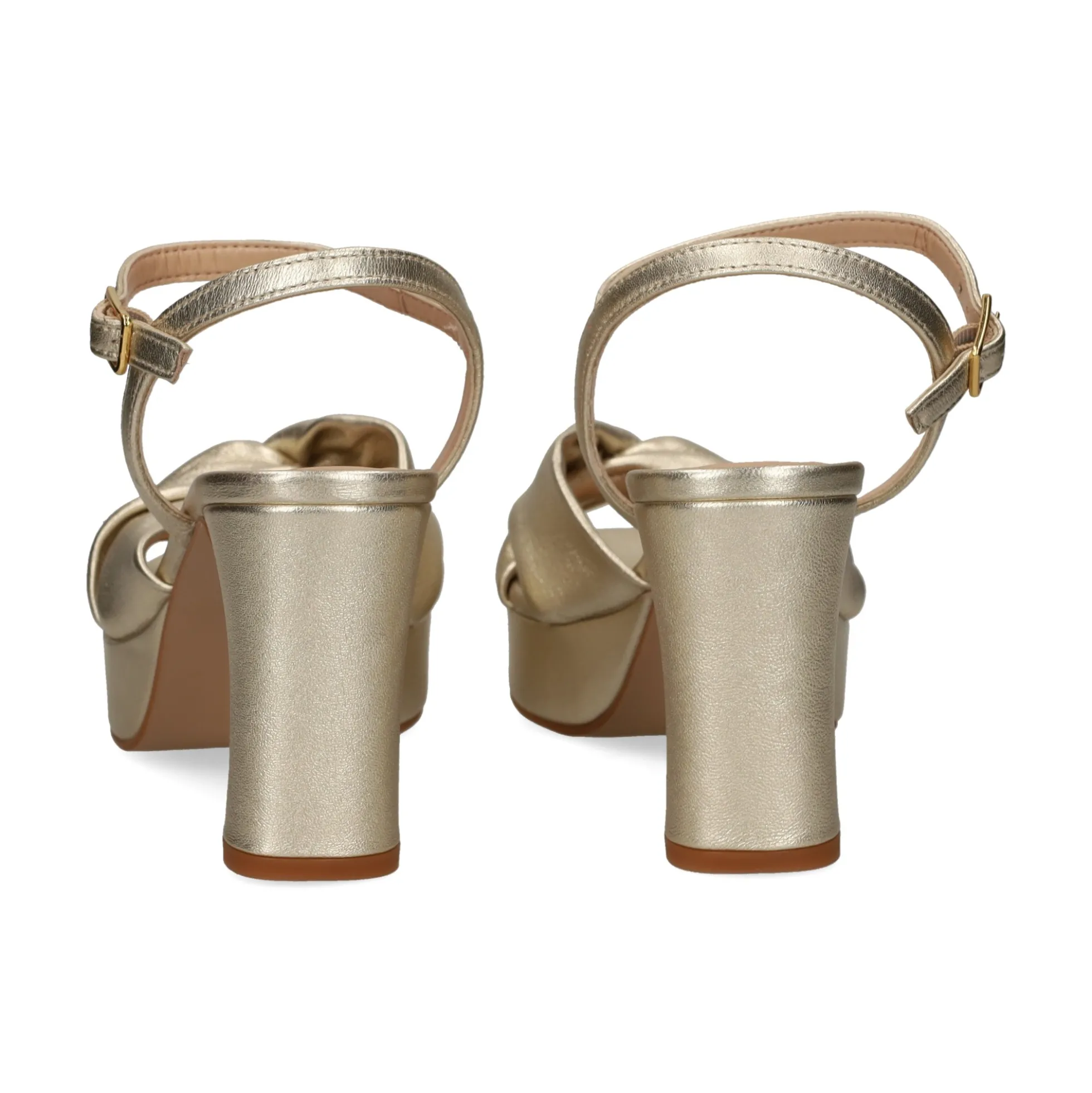 UNISA Sandalias con plataforma de Mujer ONOA_25_LMT PLATINO