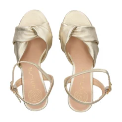 UNISA Sandalias con plataforma de Mujer ONOA_25_LMT PLATINO