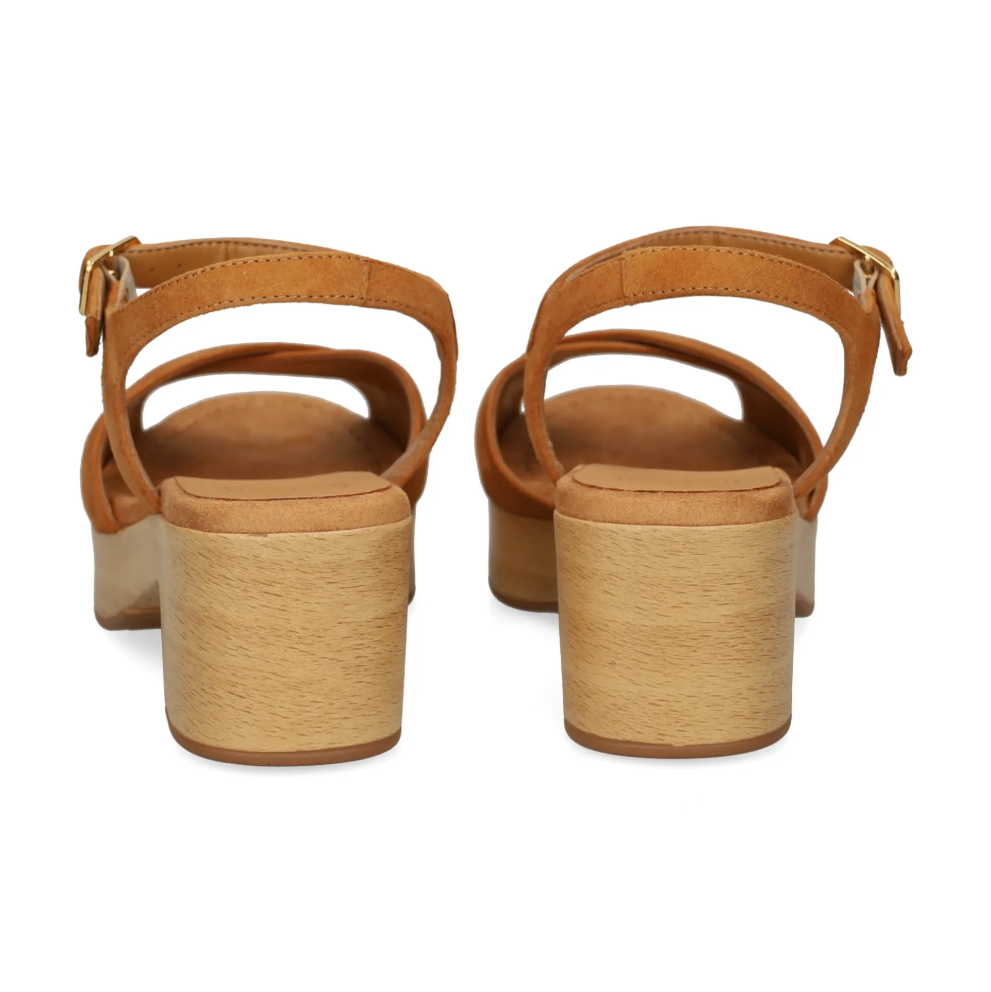 UNISA Sandalias con plataforma de Mujer IRAM_25_KS CINNAMON