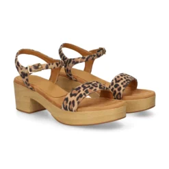 UNISA Sandalias con plataforma de Mujer IRITA_25_LKD CINNAMON