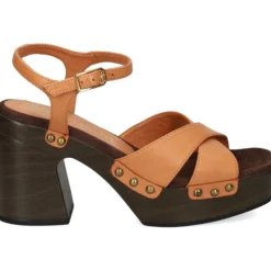 UNISA Sandalias con plataforma de Mujer OSUNA_GRA CINNAMON