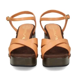 UNISA Sandalias con plataforma de Mujer OSUNA_GRA CINNAMON