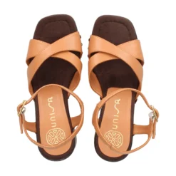 UNISA Sandalias con plataforma de Mujer OSUNA_GRA CINNAMON