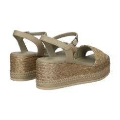 UNISA Sandalias con plataforma de Mujer KEBEC_25_GRA Matcha
