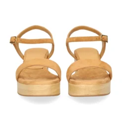 UNISA Sandalias con plataforma de Mujer IRITA_25_KS CINNAMON