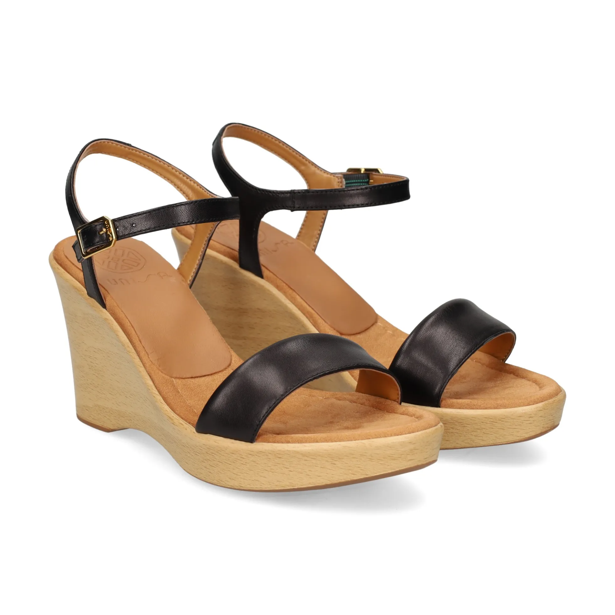 UNISA Sandalias con plataforma de Mujer RITA_24_NS NEGRO