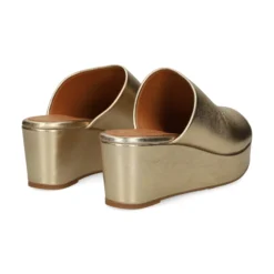 UNISA Sandalias con plataforma de Mujer KIRANE_25_MEC PLATINO