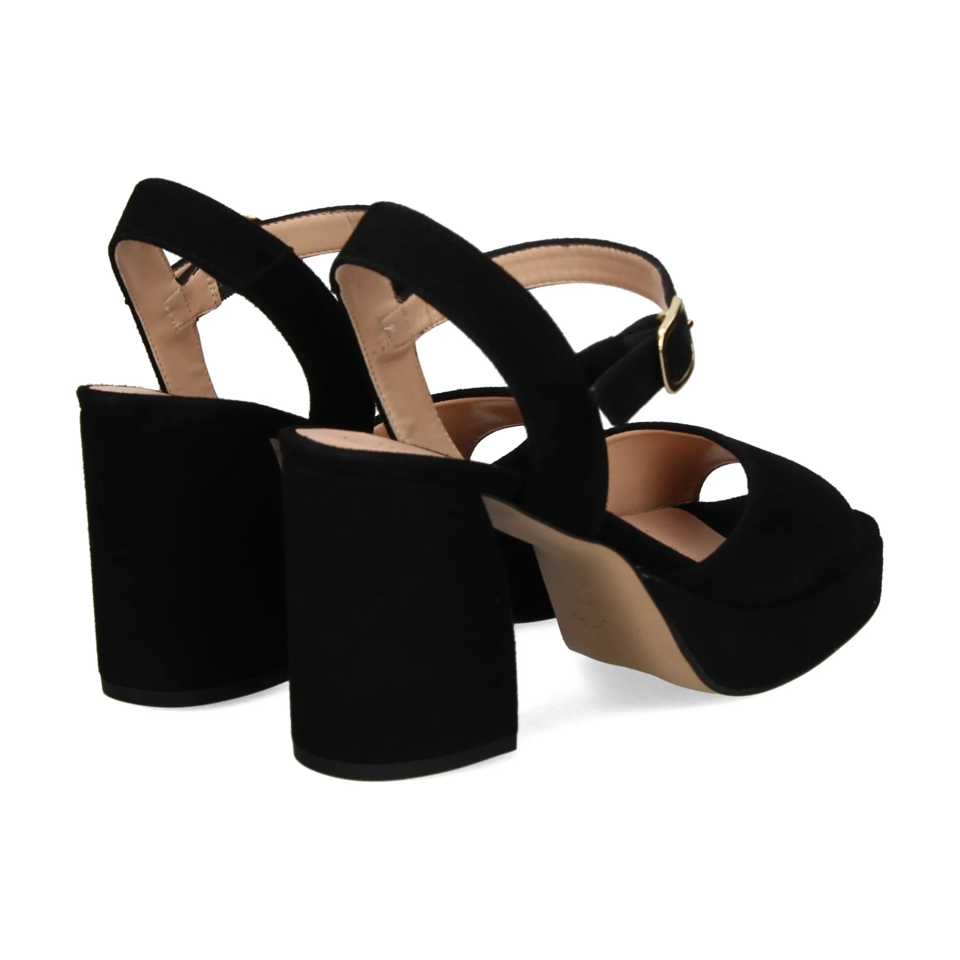 UNISA Sandalias con plataforma de Mujer ODRAN_23_KS NEGRO