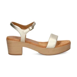 UNISA Sandalias con plataforma de Mujer IRITA_23_LMT PLATINO