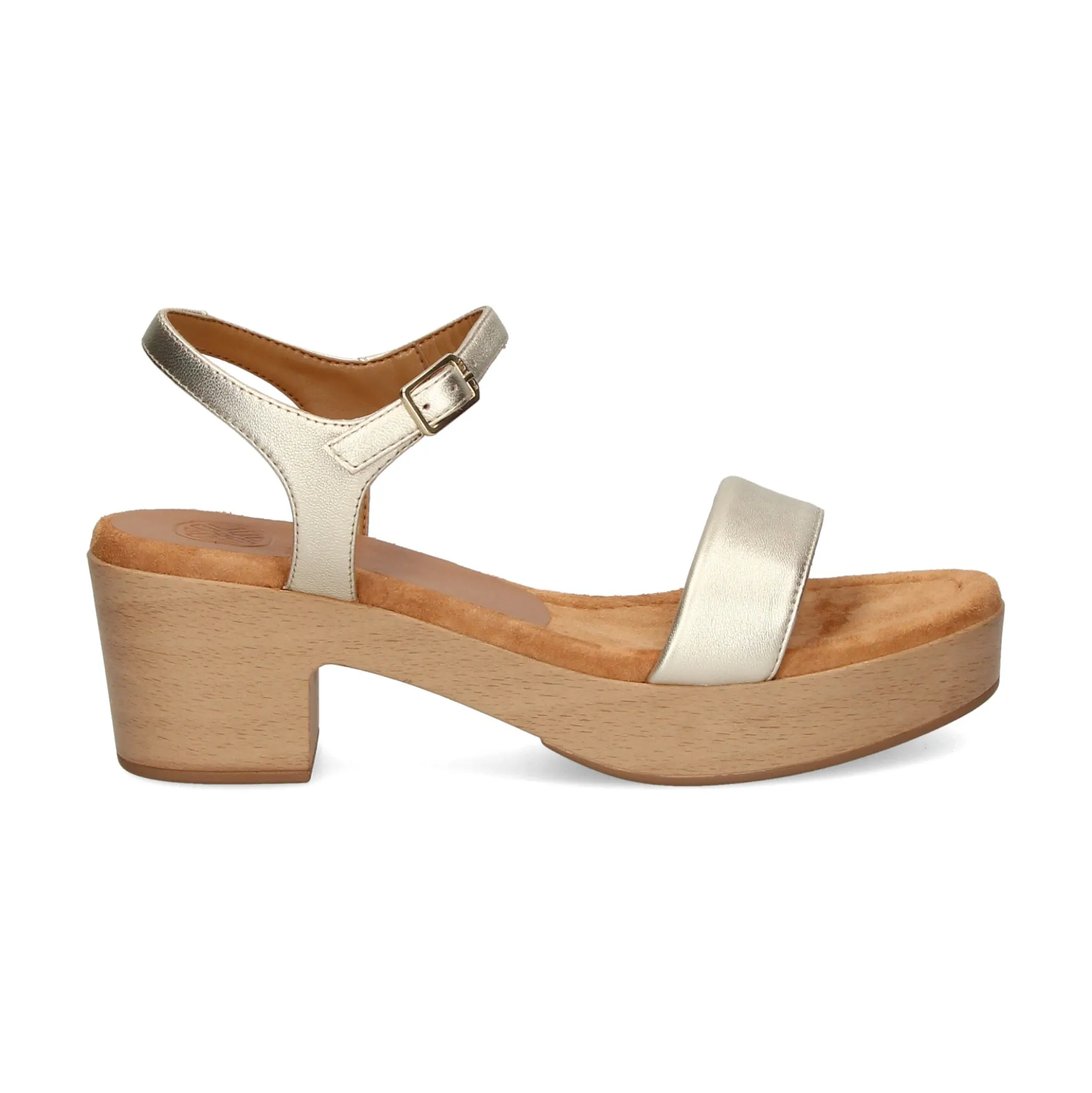 UNISA Sandalias con plataforma de Mujer IRITA_23_LMT PLATINO