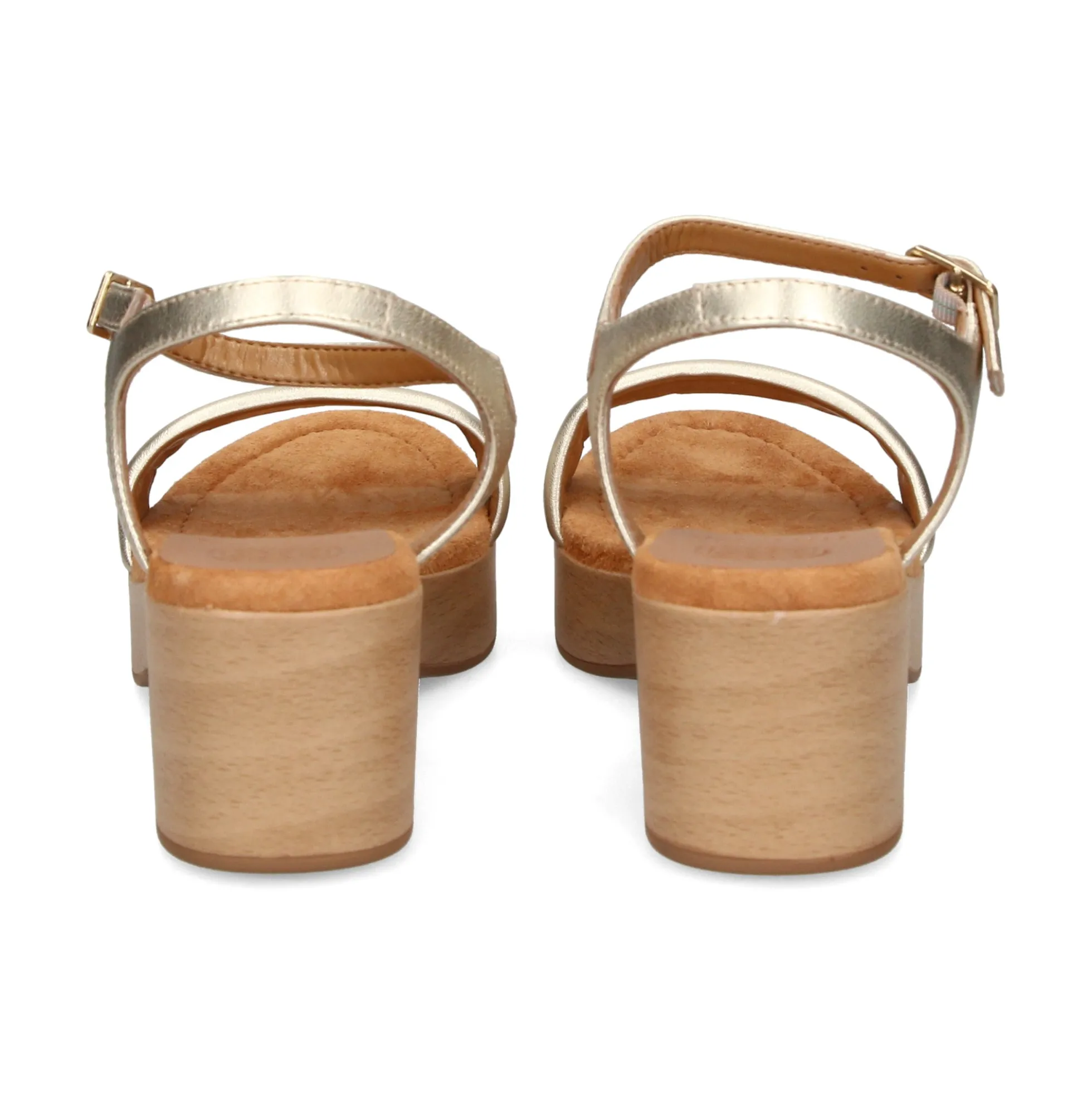 UNISA Sandalias con plataforma de Mujer IRITA_23_LMT PLATINO