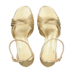 UNISA Sandalias con plataforma de Mujer SELENA_LMT PLATINO