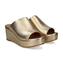 UNISA Sandalias con plataforma de Mujer KIRANE_MEC PLATINO