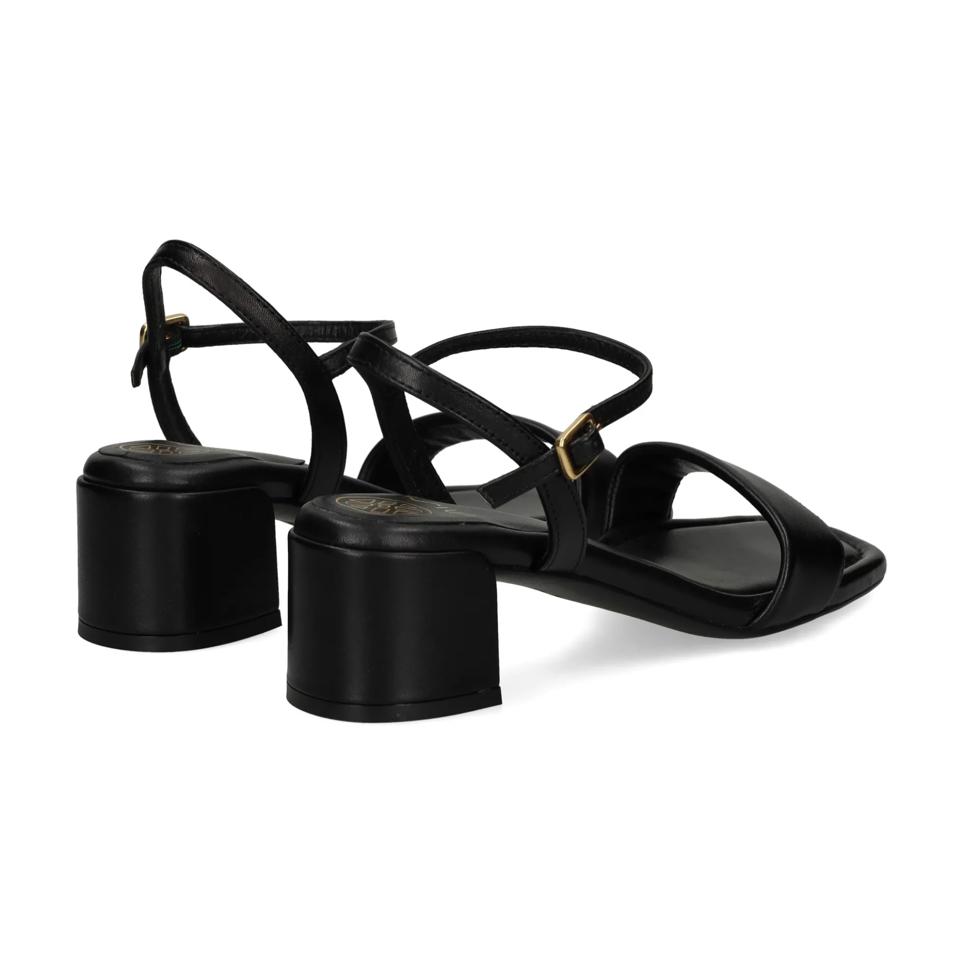 UNISA Sandalias con tacón de Mujer KIALA_NTO NEGRO