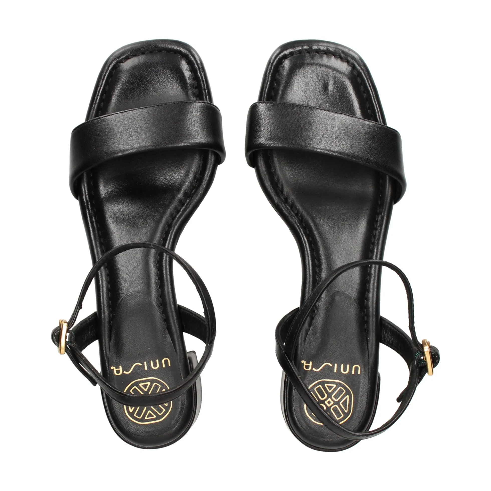 UNISA Sandalias con tacón de Mujer KIALA_NTO NEGRO