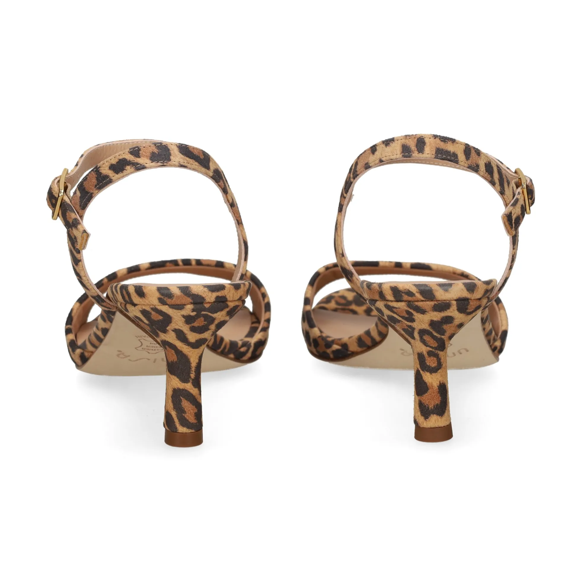 UNISA Sandalias con tacón de Mujer NAHIA_LKD CINNAMON