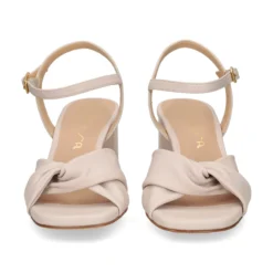 UNISA Sandalias con tacón de Mujer MEDWAY_NTO MARFIL
