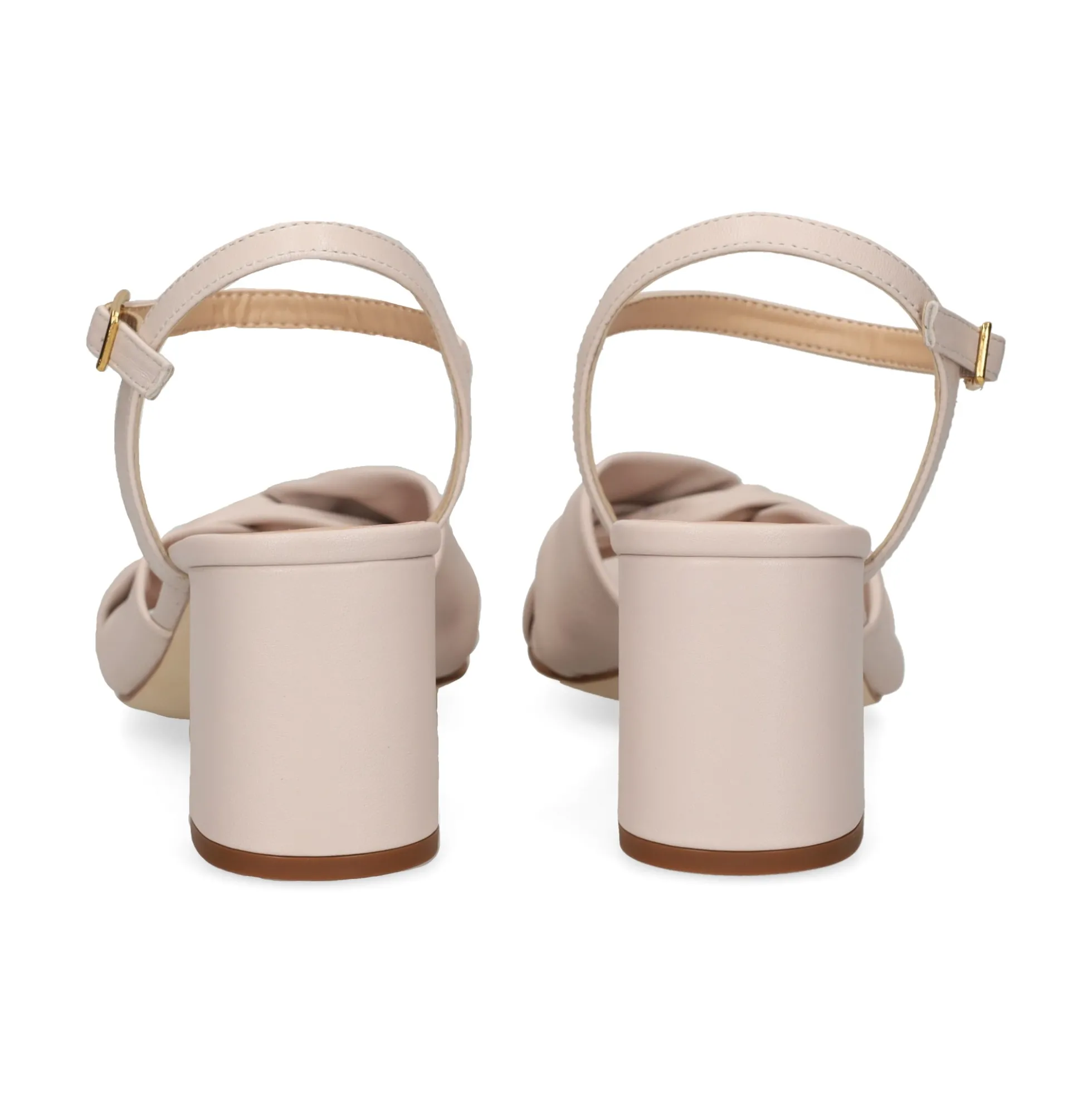 UNISA Sandalias con tacón de Mujer MEDWAY_NTO MARFIL