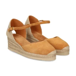 UNISA Sandalias cuña de Mujer CISCA_24_KS CINNAMON