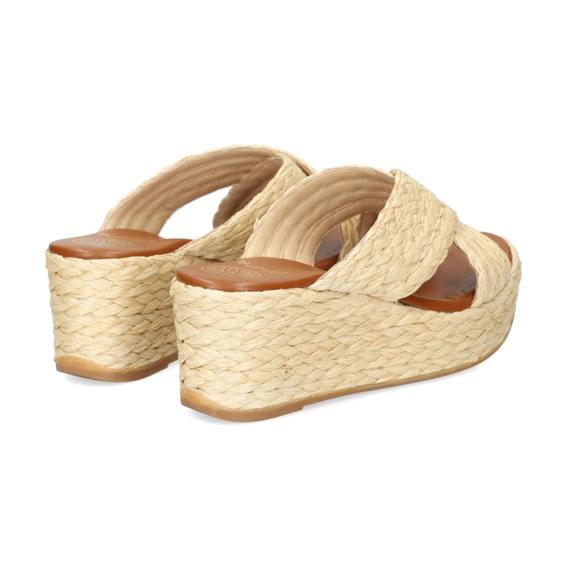 UNISA Sandalias cuña de Mujer KEMP_RF NATURAL