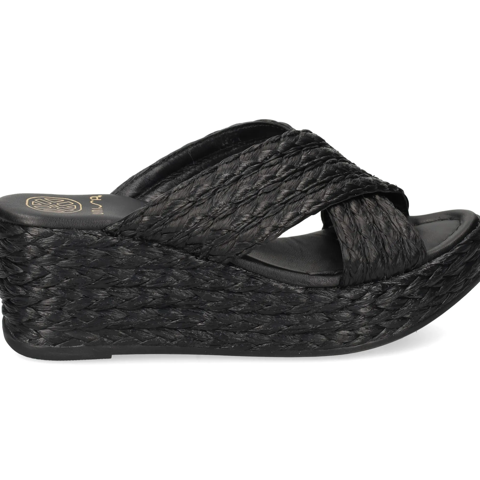 UNISA Sandalias cuña de Mujer KEMP_RF NEGRO