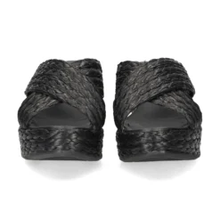 UNISA Sandalias cuña de Mujer KEMP_RF NEGRO