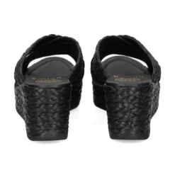 UNISA Sandalias cuña de Mujer KEMP_RF NEGRO