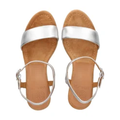 UNISA Sandalias cuña de Mujer RITA_23_LMT SILVER