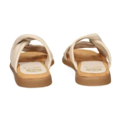 UNISA Sandalias planas de Mujer CAMBY_25_GRA MARFIL