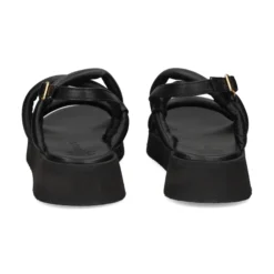 UNISA Sandalias planas de Mujer CEDRA_GRA NEGRO