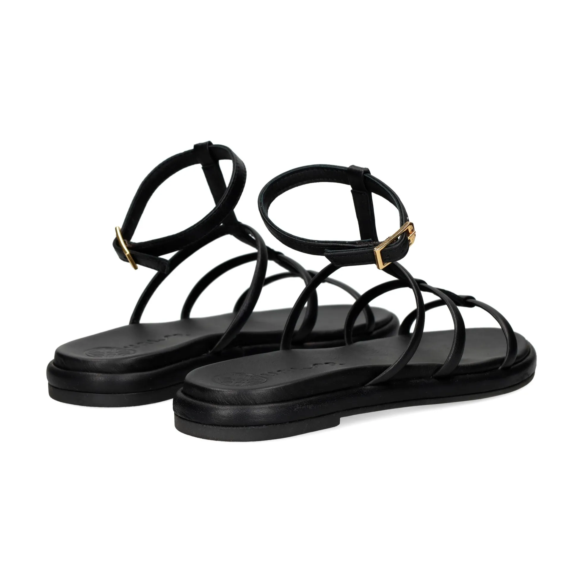 UNISA Sandalias planas de Mujer CLISA_GRA NEGRO