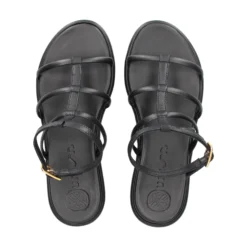 UNISA Sandalias planas de Mujer CLISA_GRA NEGRO