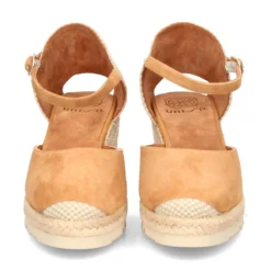 UNISA Zapatos cuña CACERES_23_KS CINNAMON