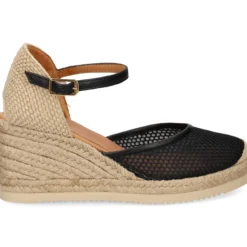 UNISA Zapatos cuña COREBO_NFI NEGRO