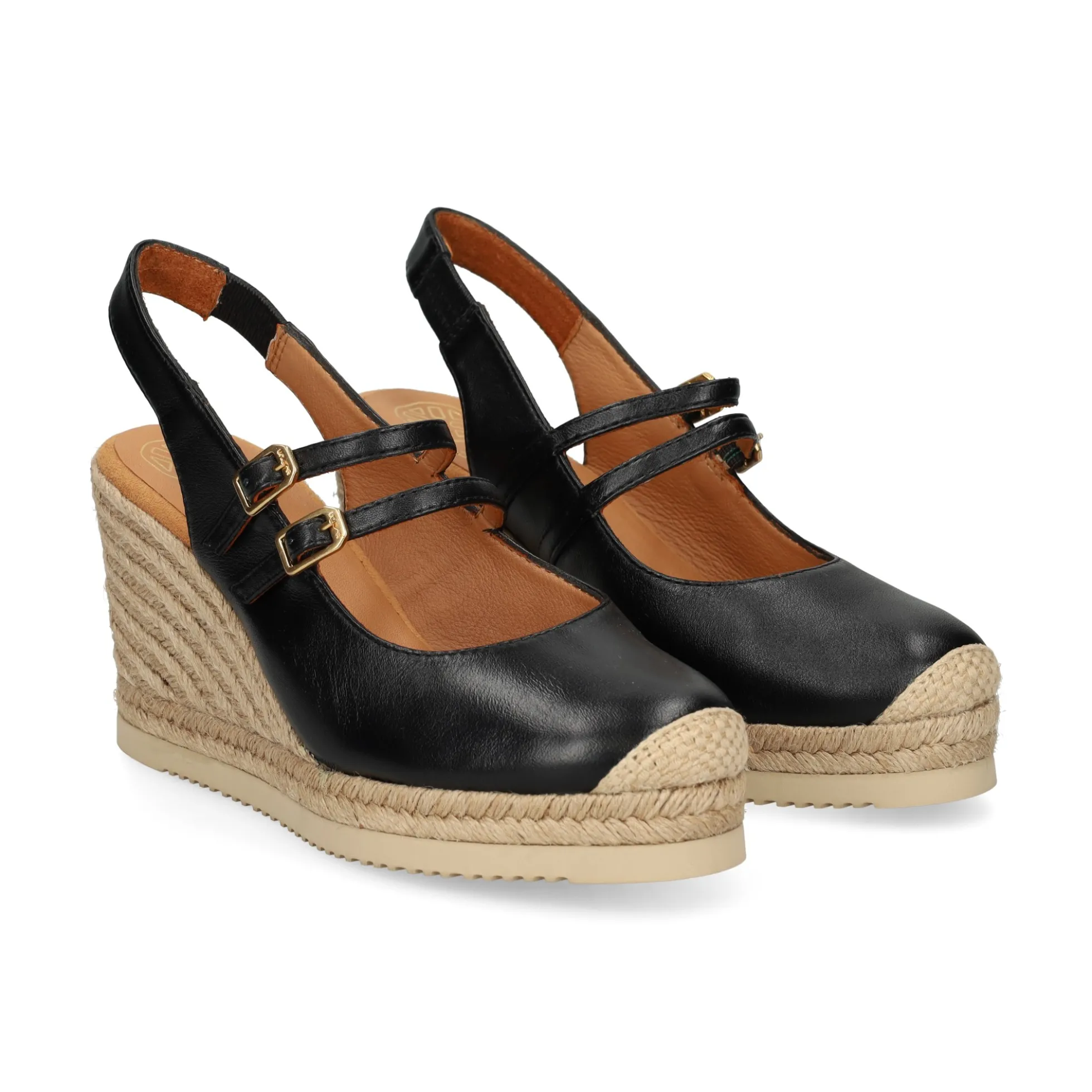 UNISA Zapatos cuña CYNTIA_NTO NEGRO