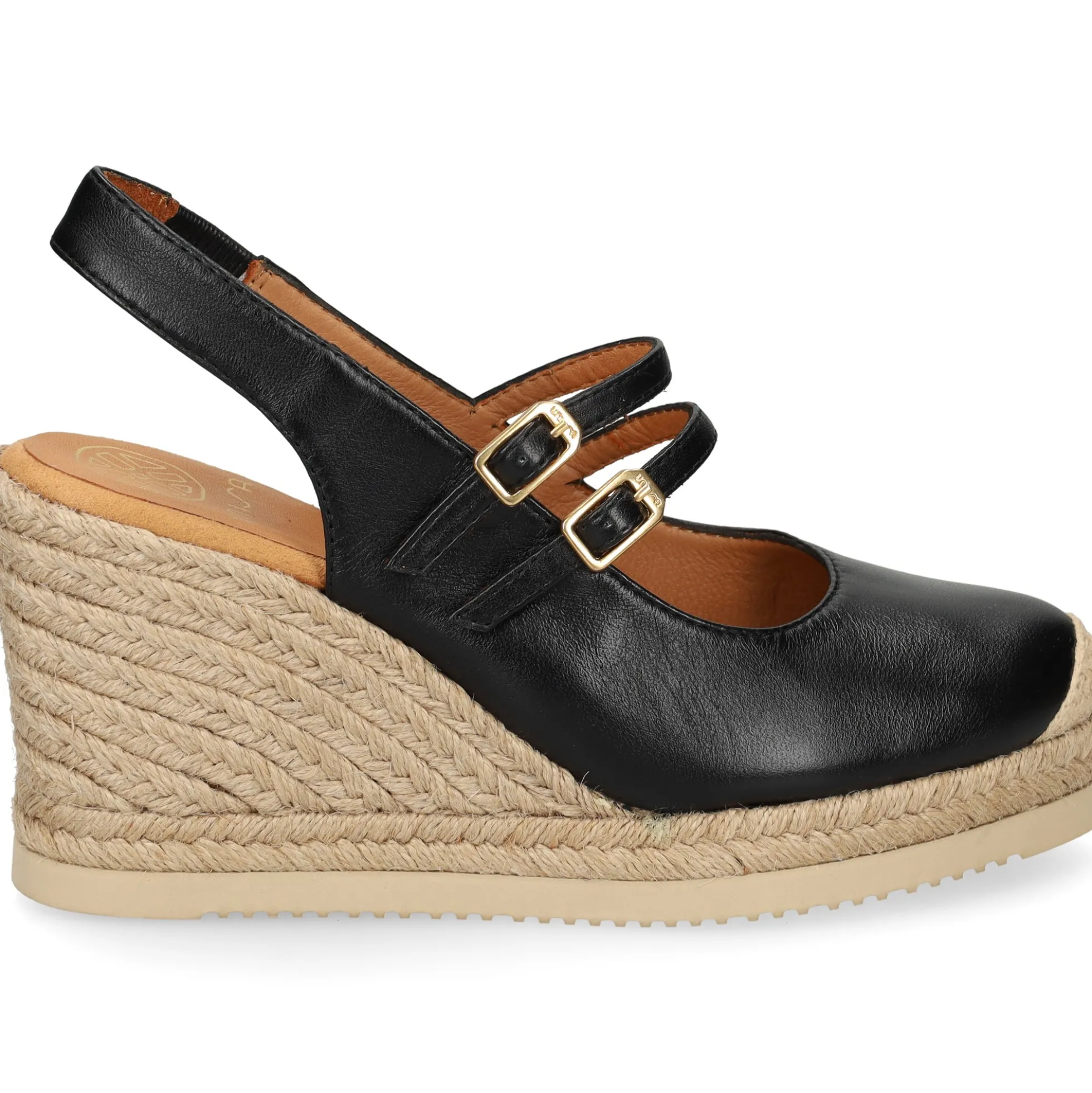 UNISA Zapatos cuña CYNTIA_NTO NEGRO