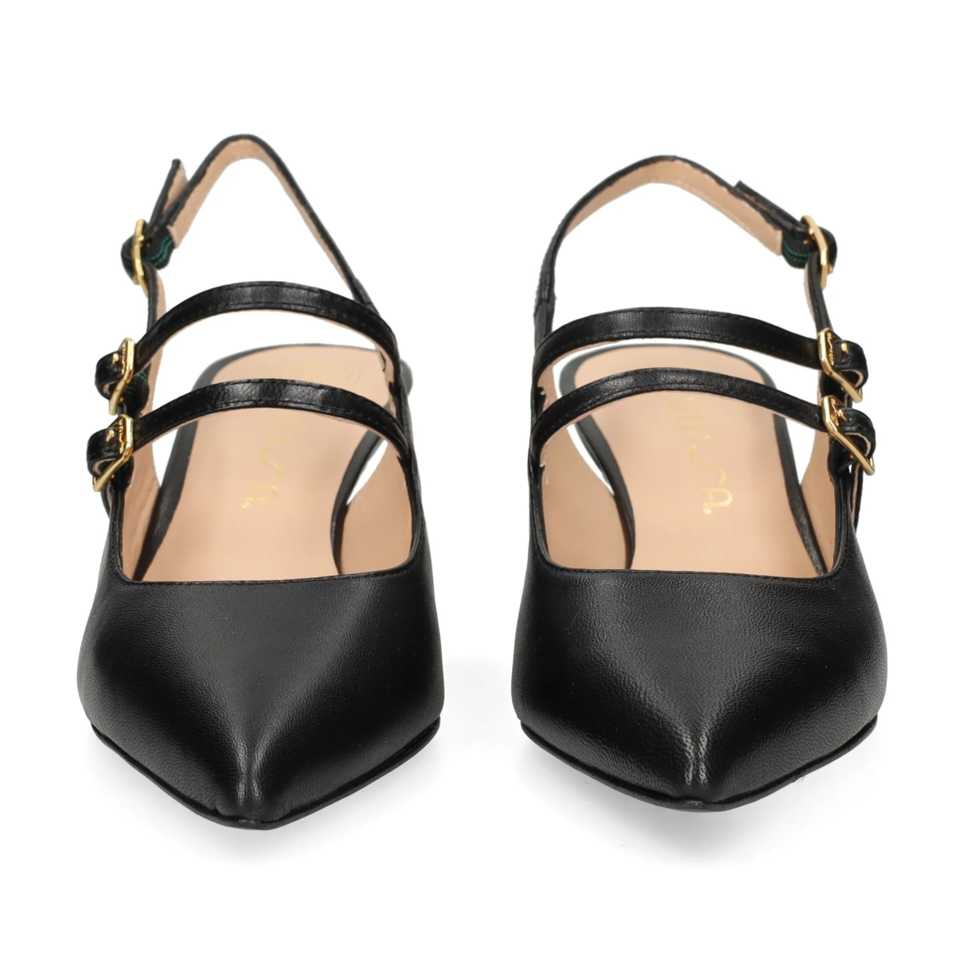 UNISA Zapatos de tacón medio de Mujer INAZAR_NTO NEGRO