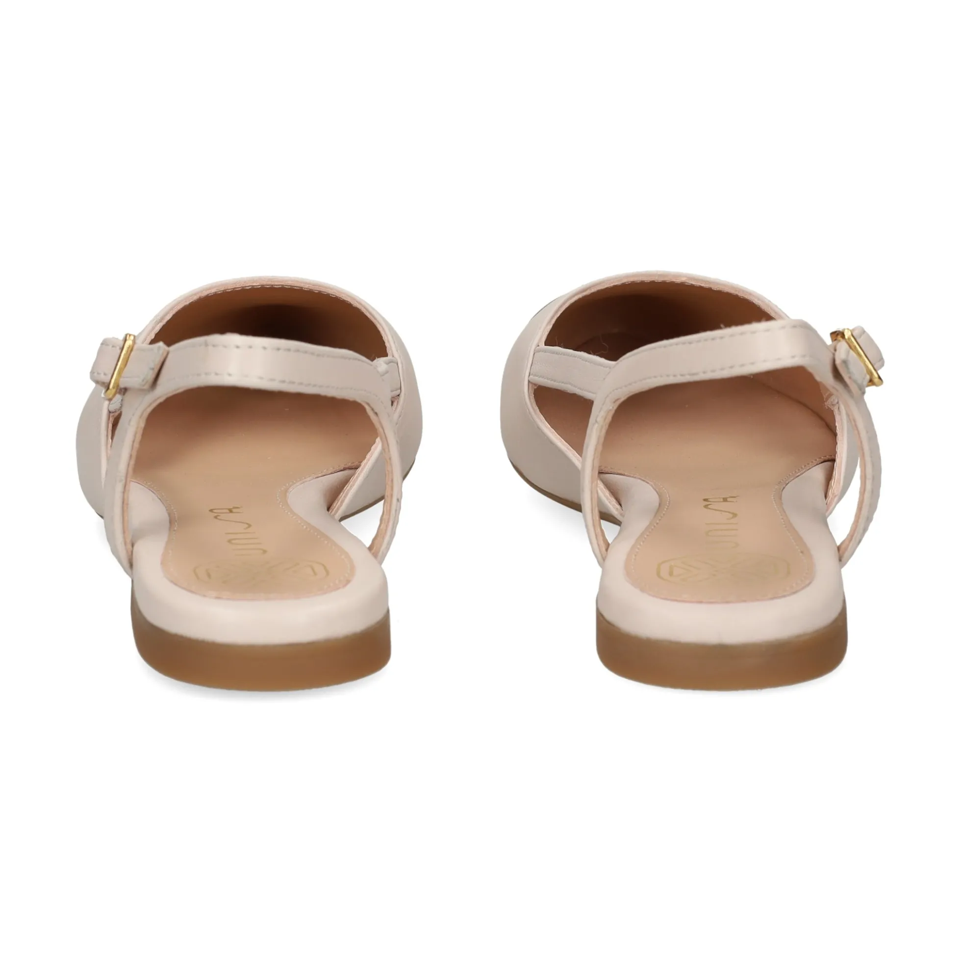 UNISA Zapatos planos de Mujer ASLEY_25_NTO_LMT IVORY/MUMM
