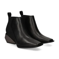 UNITED NUDE Botines con tacón de Mujer RICKY MID NEGRO