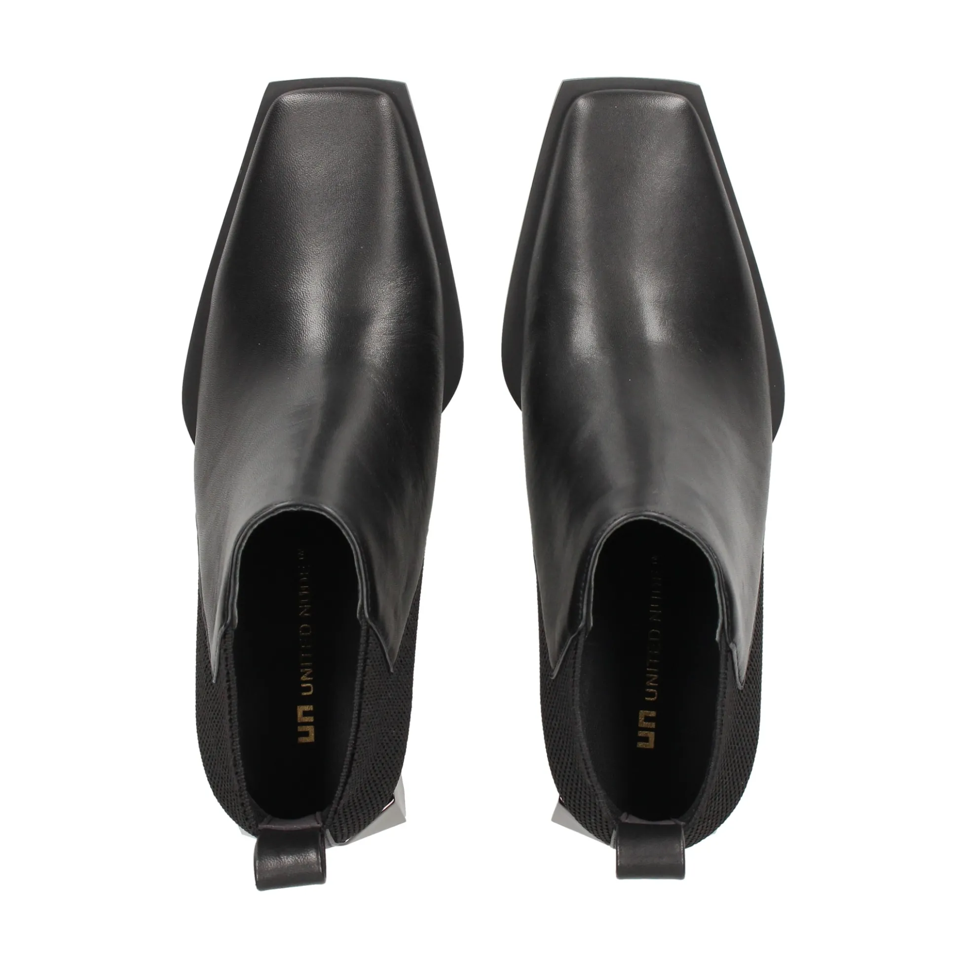 UNITED NUDE Botines con tacón de Mujer RICKY MID NEGRO