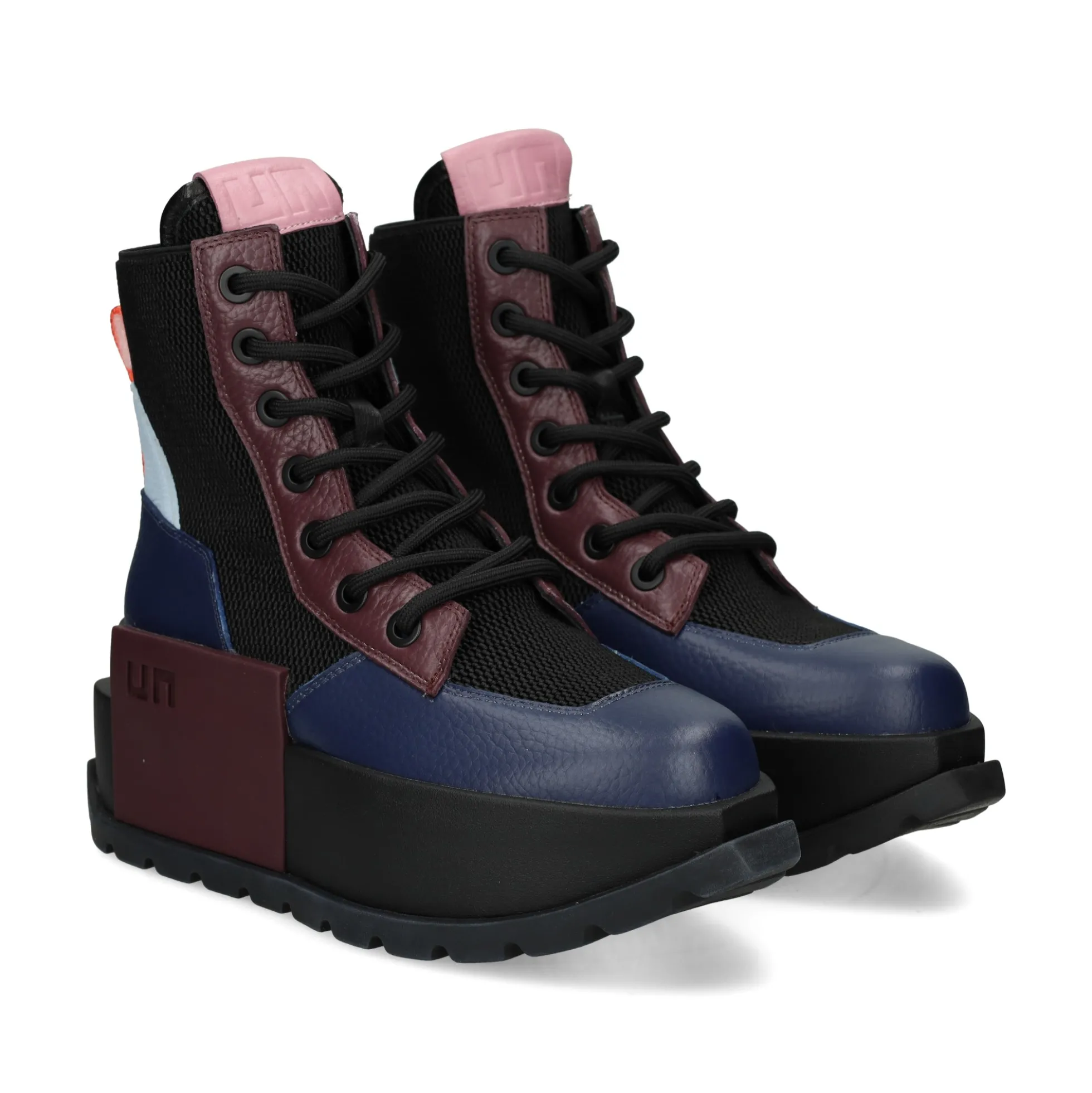 UNITED NUDE Botines con tacón de Mujer ROKO TROOPER FLORAL MIX